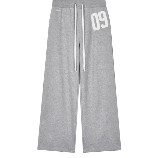 클리시어 09 넘버링 스트레이트 팬츠