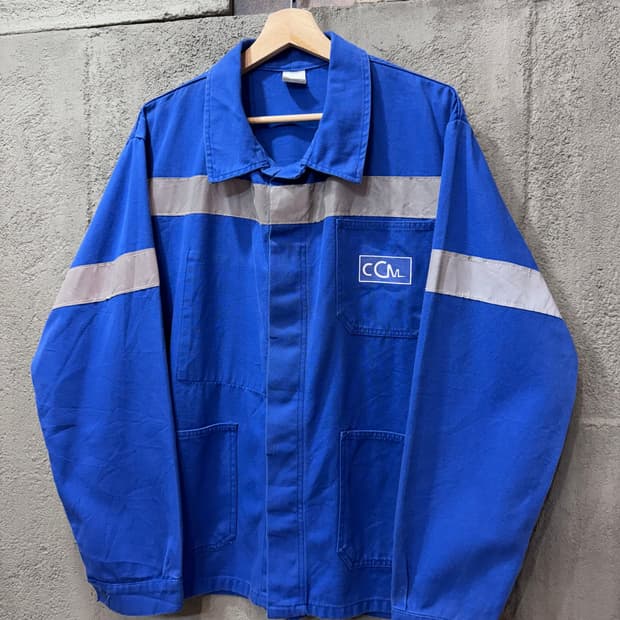 빈티지 프렌치 워크 자켓 (L)  