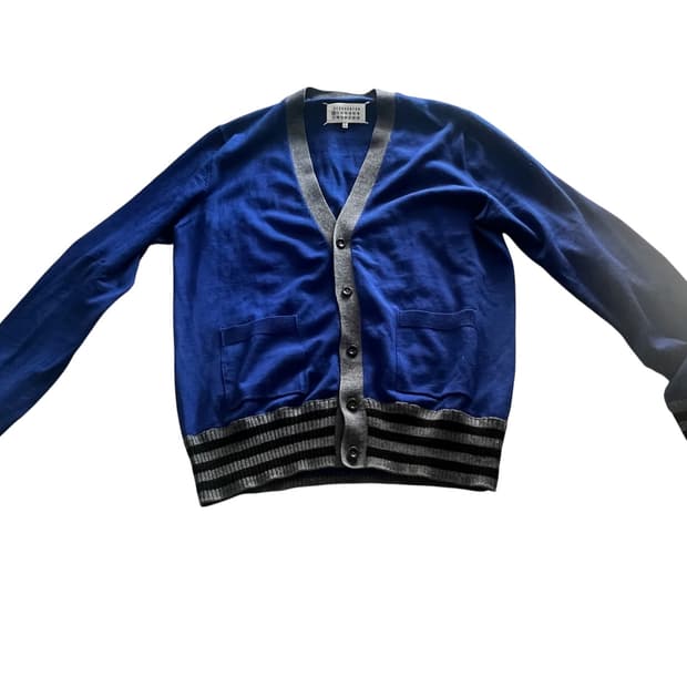 Masion Margiela No.10 백스티치 가디건 18aw