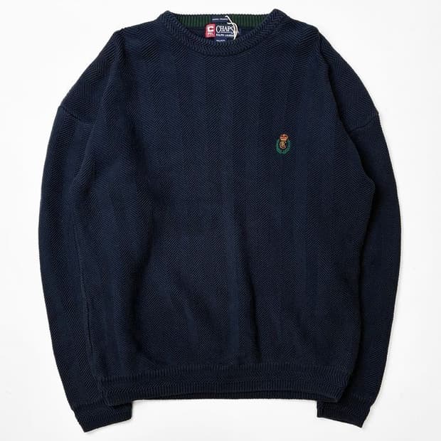 챕스 랄프로렌 00s 크루넥 스웨터 니트 PN5120