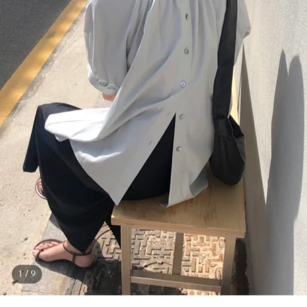 씨유쑨 투웨이 블라우스