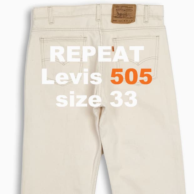 리바이스 505 오렌지탭 90s USA 33 인치 OR50534127