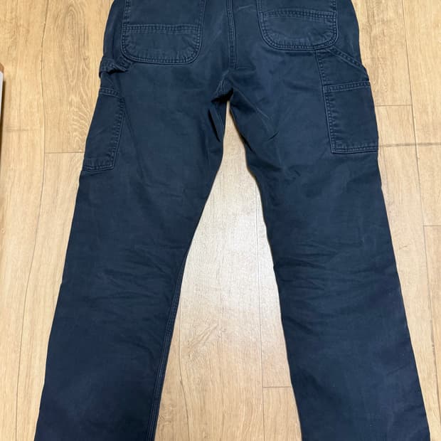 칼하트 싱글니 팬츠 블랙 33*32