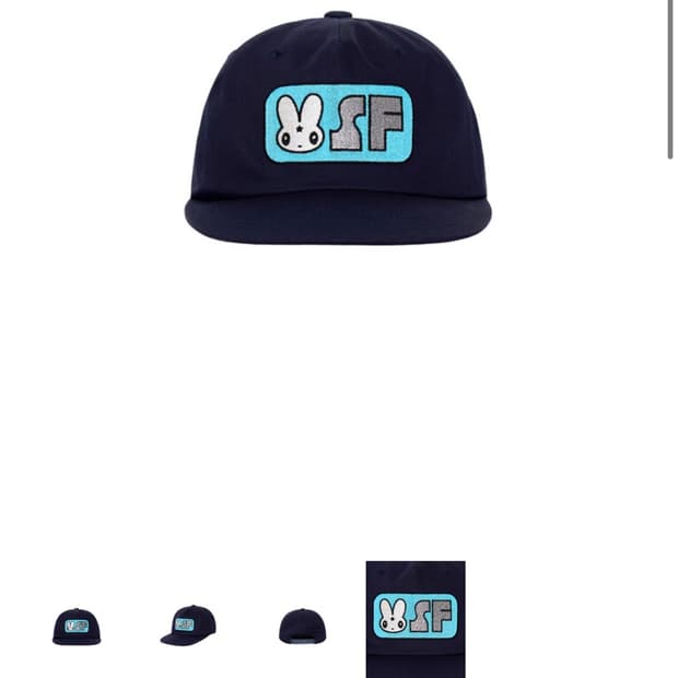 스테리페어리샵 Moyahi SF Cap Navy 볼캡