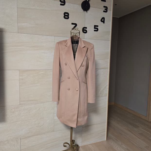 [55] TIME 타임 캐시미어 더블 코트