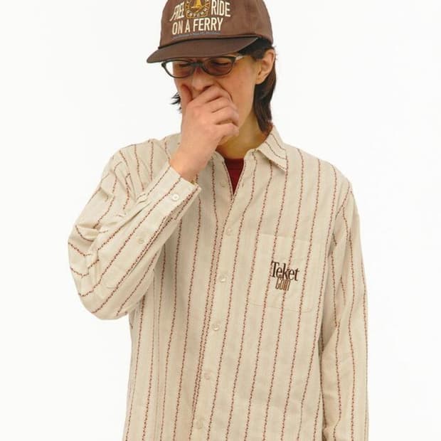 Teket 테켓 스트라이프 셔츠