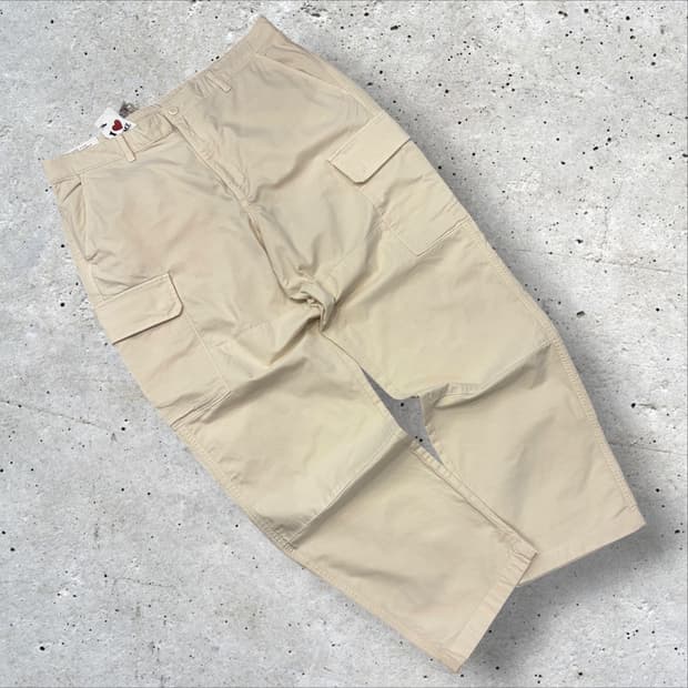 [XL] 유니클로 베이지 카고팬츠 새상품 E546
