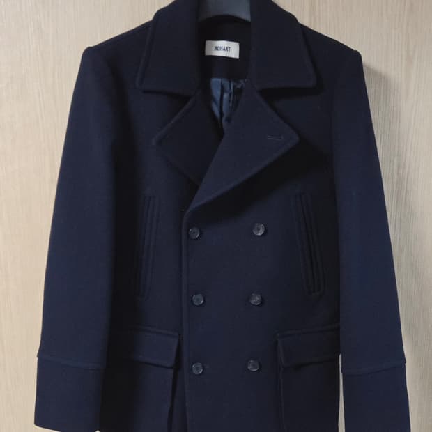 (착샷) 노앙 피코트 네이비