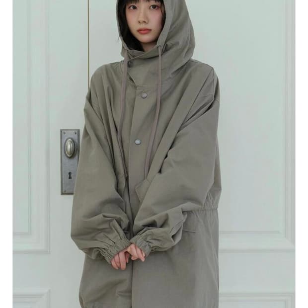 틸데서울 카이로 빈티지 루즈 사파리 야상