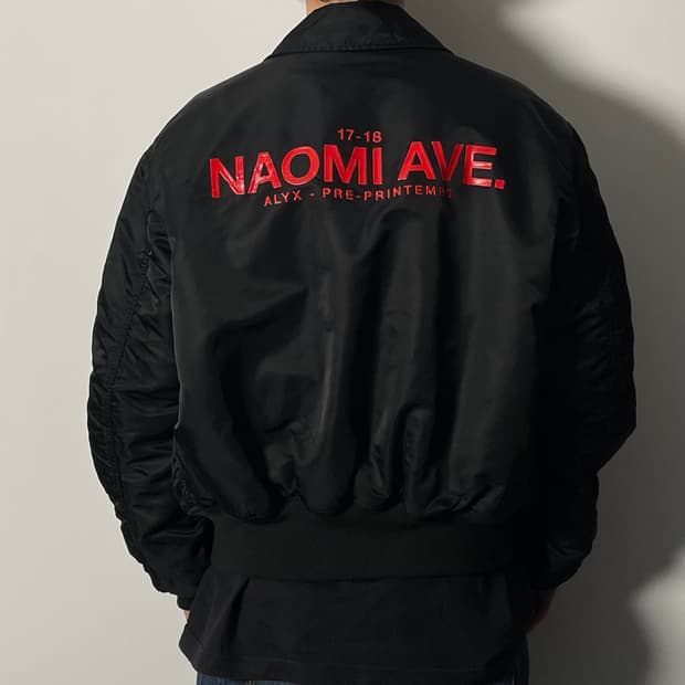 알릭스 X 알파인더스트리 나오니 플라이트 자켓 (on.510)  