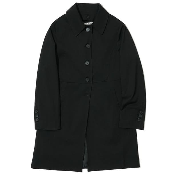 2WAY CLASSIC HALF SHORT COAT_BLACK