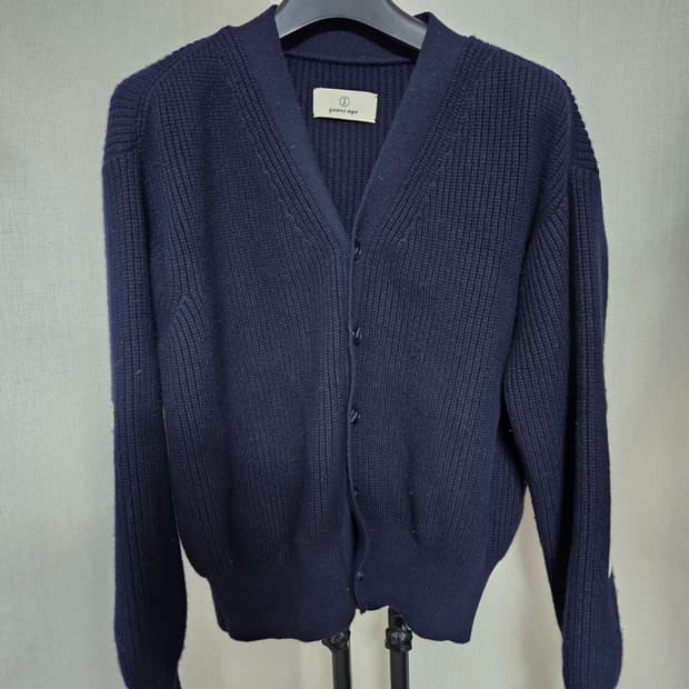 이얼즈어고 로버울 가디건 네이비 M 사이즈