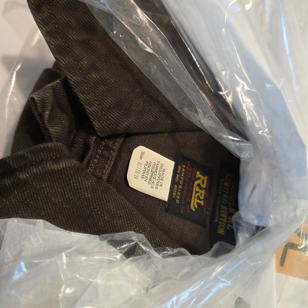 RRL 더블알엘 Lot 271 한국 익스클루시브 XL