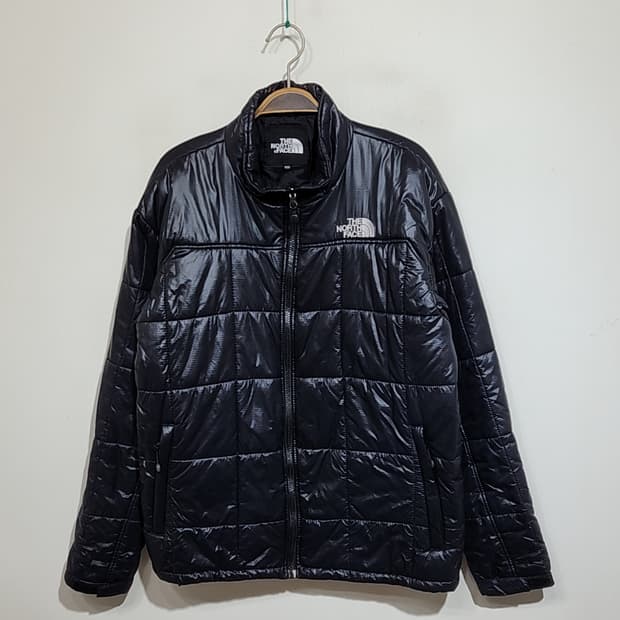 (L) 노스페이스 경량패딩 점퍼 블랙 등산복 아웃도어 자켓 