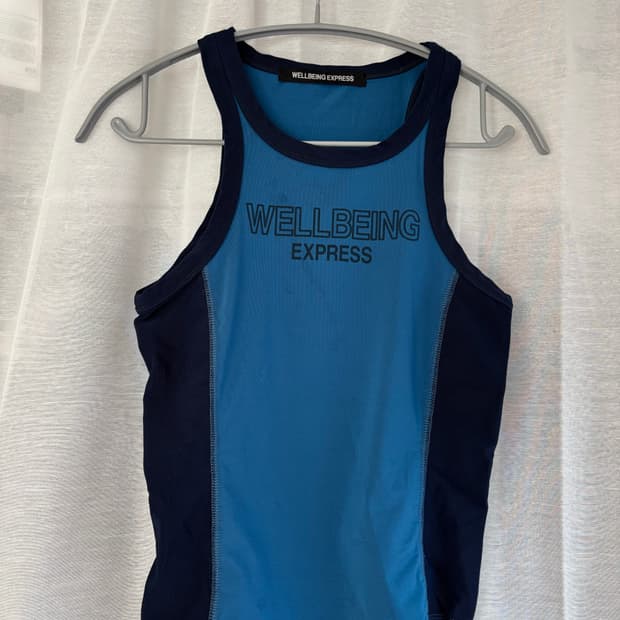 웰빙익스프레스 Sporty Sleeveless Navy