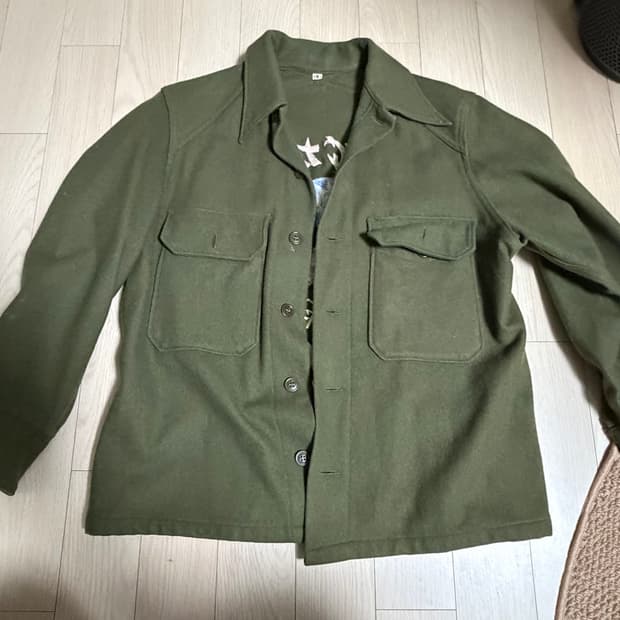 밀리터리) 미군 울필드 자켓 + 플라잉 타이거즈 자수