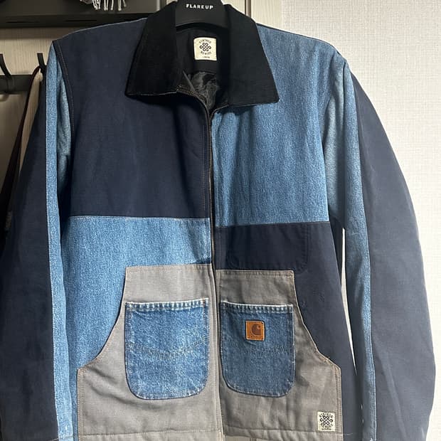 L) 칼하트 패치워크 빈티지 자켓