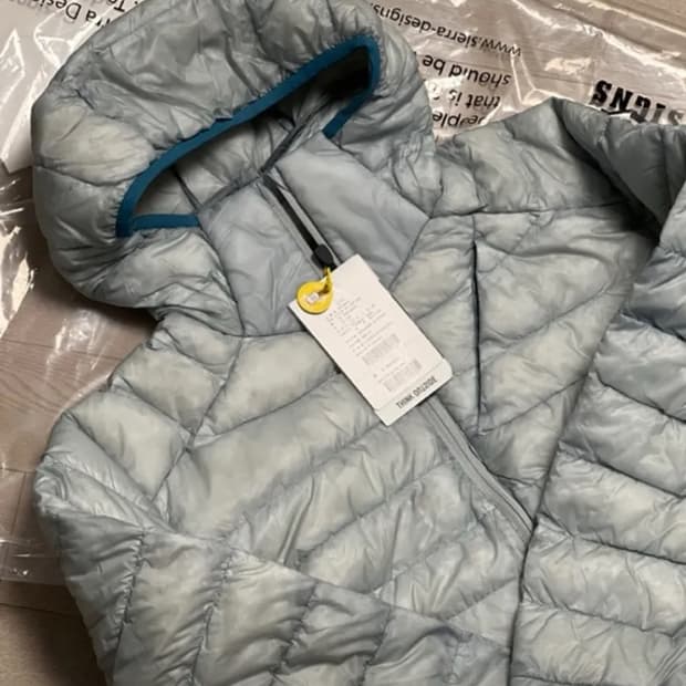 시에라디자인 뮤어 경량 구스다운 라이트 블루 m