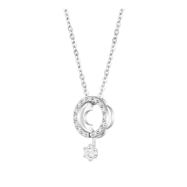 제이에스티나 clovia duello 실버 목걸이