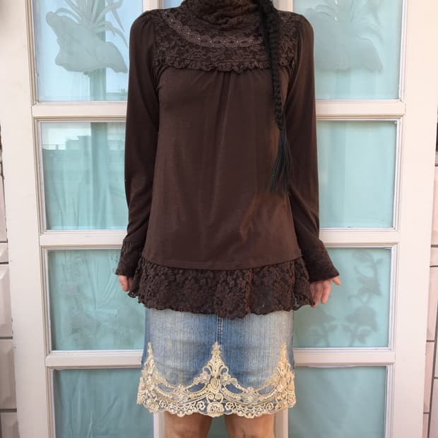 Axes femme high neck sleeve