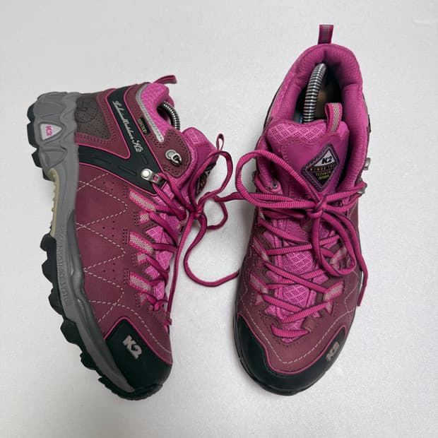 K2 고어텍스 등산화 트레킹화 핑크 