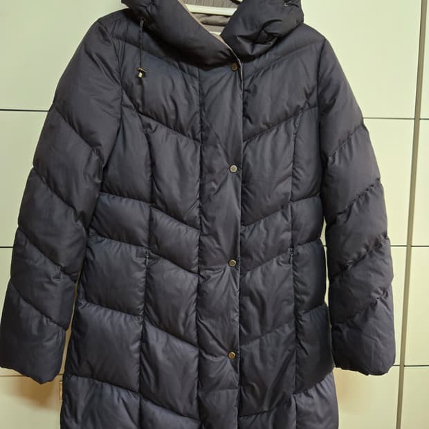 크로커다일 레이디 구스다운 패딩 코트   