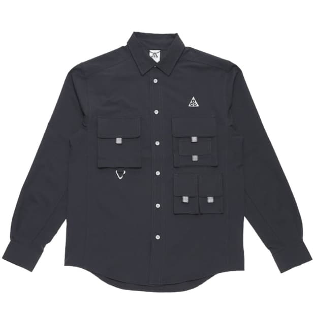 나이키 ACG 트레일 워크 셔츠 다크스모크그레이 M