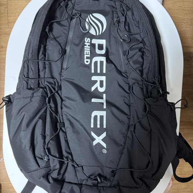 코드그라피 X PERTEX 퍼텍스 백팩 블랙