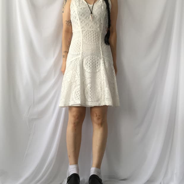 Desigual pattern sleeveless onepiece