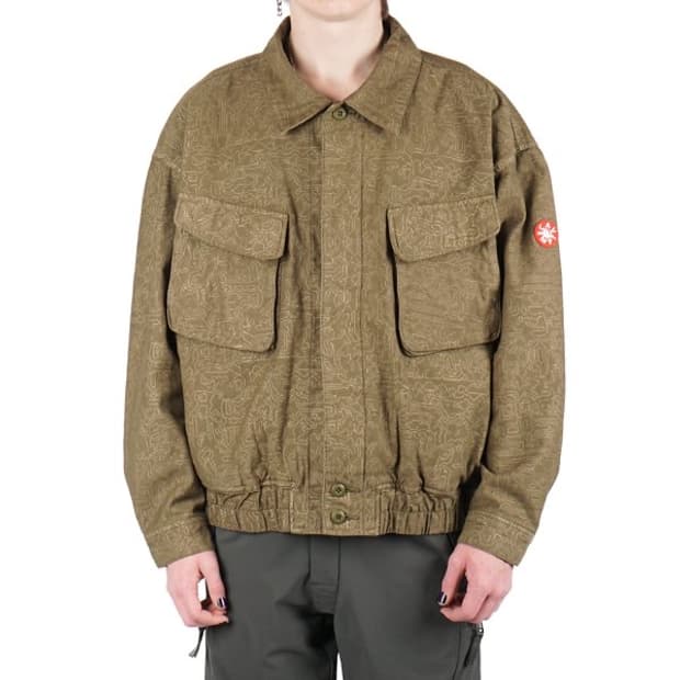 카브엠트 노이즈 버튼 자켓