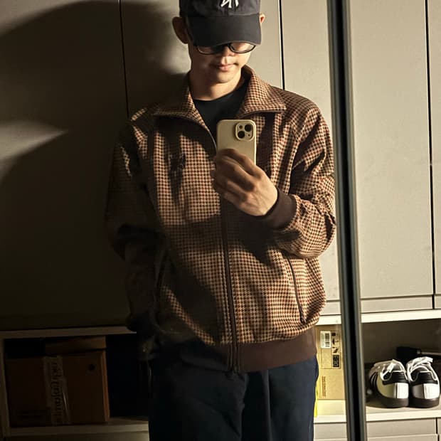 니들스 블루종 자켓