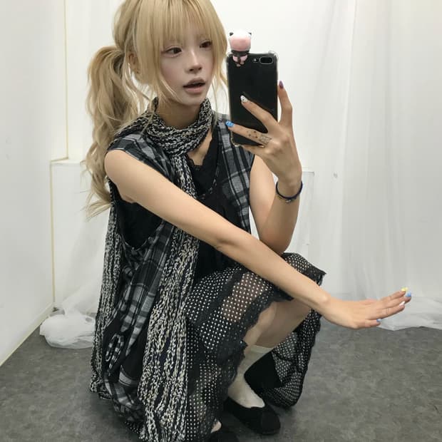 𝜗𝜚무채색 포인트 니혼진코디set 𝜗𝜚