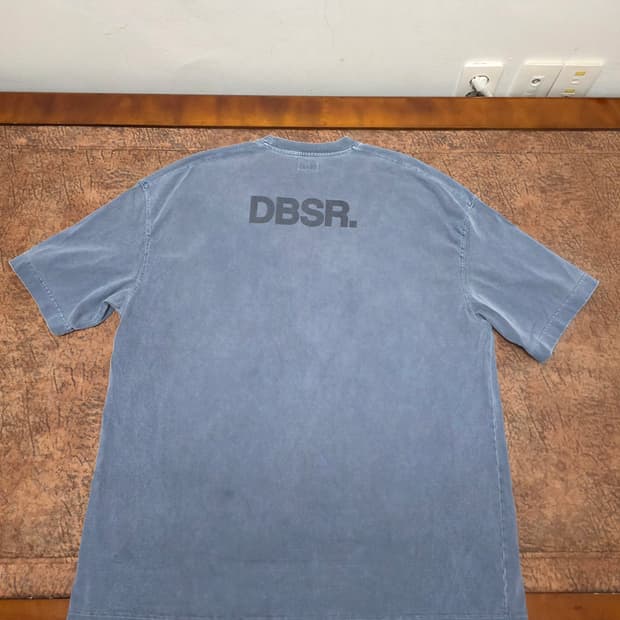 DBSR 덤브스트럭 오버핏 워싱 반팔티 L