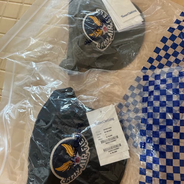 네이머클로딩 에어플라이트 볼캡 모자 카키 블랙 개별판매금액