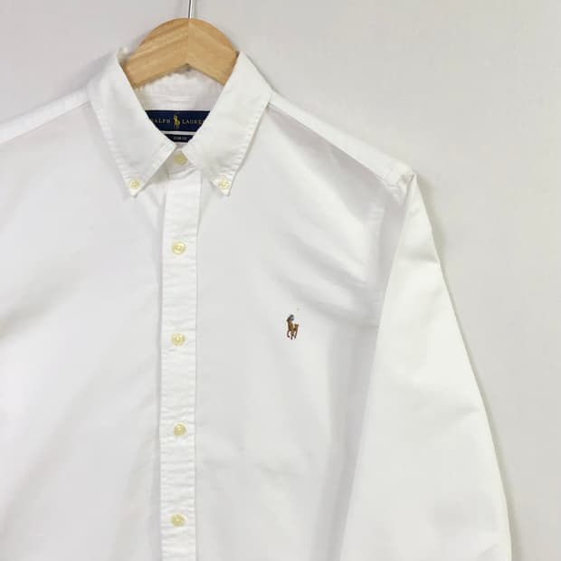 M 폴로 옥스포드 화이트 셔츠