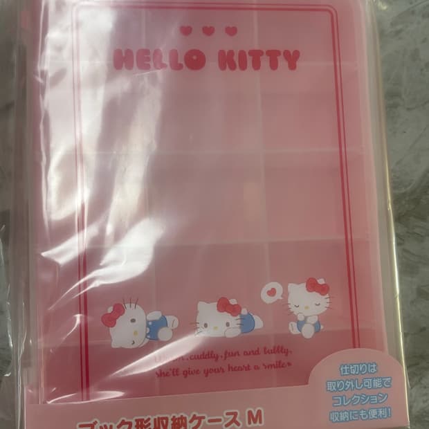 산리오 헬로키티 악세사리함 북케이스 m