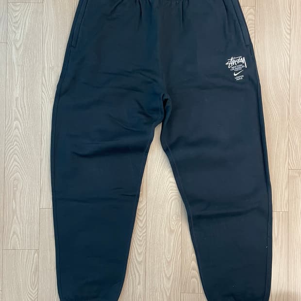 나이키 x 스투시 NRG ZR 플리스 팬츠 블랙