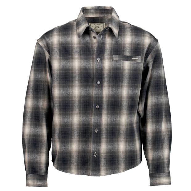 [1] 포그서비스 시스템 체크셔츠 스모키 그레이