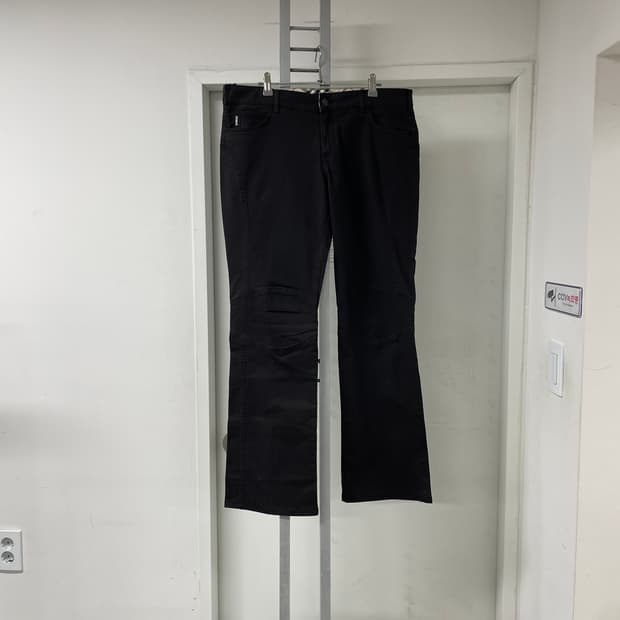 버버리 흑청 팬츠 16(W)