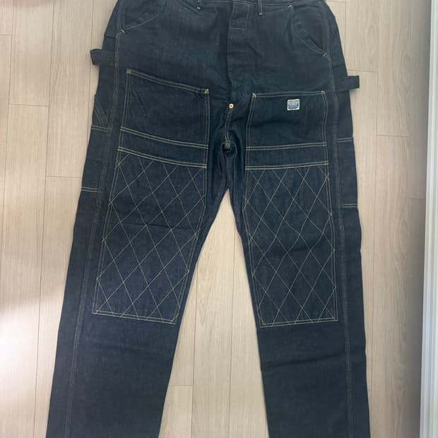 캐피탈 11.5온즈 데님 럼버 팬츠 인디고 사이즈 5