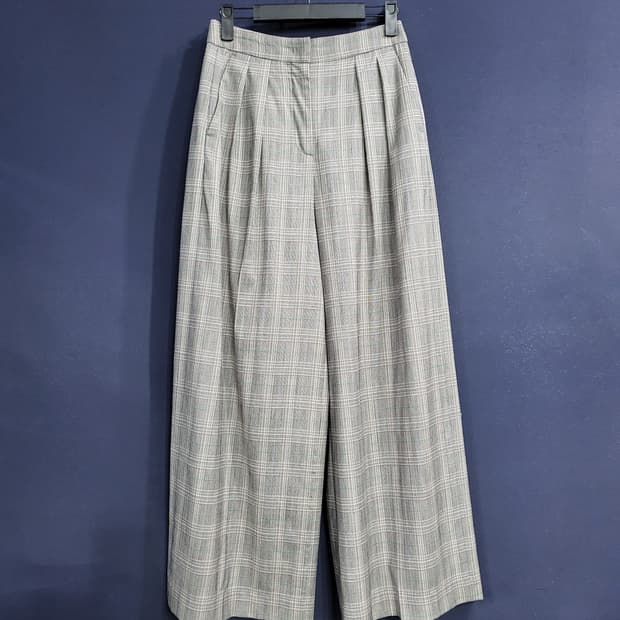 준지 스트라이프 와이드팬츠