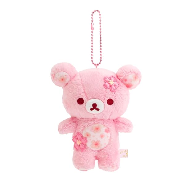 산엑스 리락쿠마 벚꽃시리즈 리락쿠마 인형키링