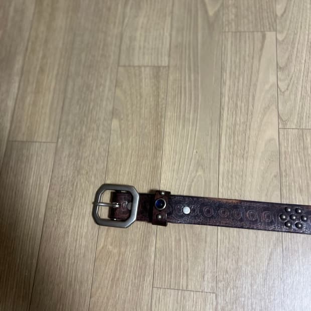 RRL 더블알엘 라스코 스터드 레더 벨트 30