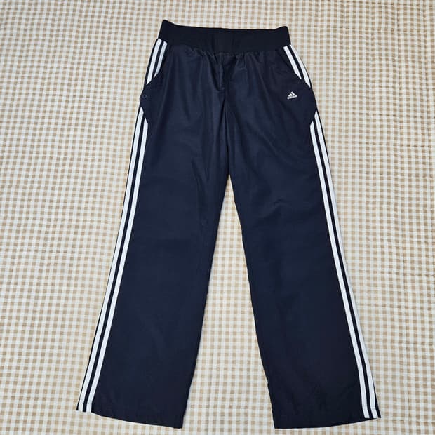 아디다스 밴딩 기모 와이드 팬츠 난자32~33