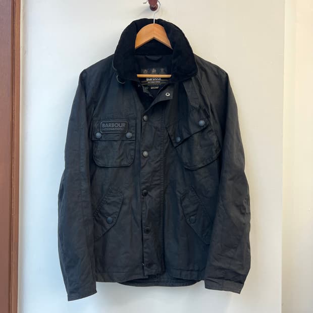 (55)바버 인터네셔널 펠튼 왁스 자켓