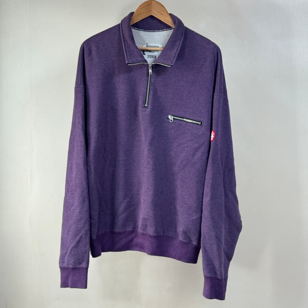 (XL) 카브엠트 하프집업 스웻셔츠