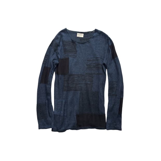 Block Pattern Long Sleeve