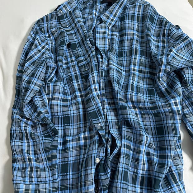 애니타임로릭 체크셔츠 M