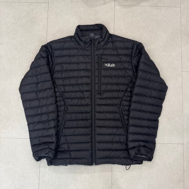 랩 마이크로 알파인 자켓 블랙 라지