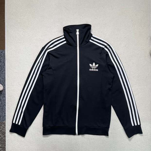 ADIDAS 파이어버드 트랙탑 져지 블랙 100